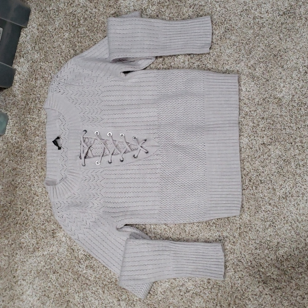 Womens express cream sweater